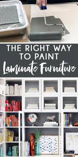 So, i'm back to share all the details on how to paint laminate furniture. How To Paint Laminate Furniture The Right Way Blue I Style