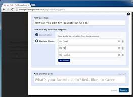 Maybe you would like to learn more about one of these? How To Create Free Live Polls And See Poll Results In Powerpoint