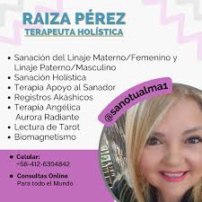 ✨ DESCUBRE TU BIENESTAR INTERIOR CON LAS TERAPIAS HOLÍSTICAS DE RAIZA PÉREZ  ✨ ⤵️