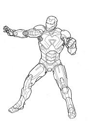 Ironman Malvorlagen Malvorlagen Fur Kinder Ausmalbilder Iron Man Kostenlos Konabeun Herunterladen Sketsa