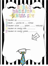 Babalar günü şiirlerinin en yeni en güzellerini sitemizde bulabilirsiniz., çocuk şiirleri arşivi. Okul Oncesi Etkinlik Havuzu