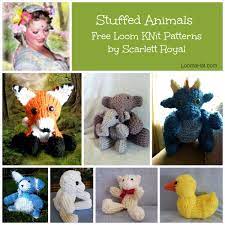 Tips for using these free stuffed animal patterns. Loom Knit Stuffed Animals Free Patterns Loomahat Com