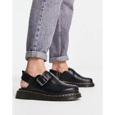 DR. MARTENS Dr Martens Jorge Ii Clogs In Black Leather for Women