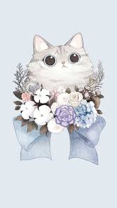 17 Fondos De Pantalla Para Los Amantes De Los Gatitos Recreoviral Arte Lindo Empapelado De Gato Ilustracion De Gato