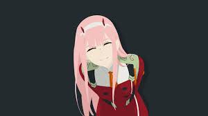 Customize your desktop, mobile phone and tablet with our wide variety of cool and interesting zero two wallpapers in just a few clicks! Desktop Wallpaper Minimal Pink Hair Darling In The Franxx Zero Two Hd Image Picture Background 17fc98