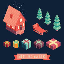 See christmas decoration stock video clips. Isometric Christmas Merry Christmas New Year Clipart Image