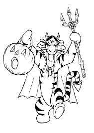 Your kid will find this picture not fun to color but fun to even think of. Disneys Tigger Coloring Pages Coloring Home