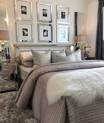 Glam Neutral Bedroom Mirrored Frames 2019 Glam Neutral Bedroom Mirrored Frames The Post Glam Neutral Luxurious Bedrooms Glam Bedroom Decor Bedroom Interior