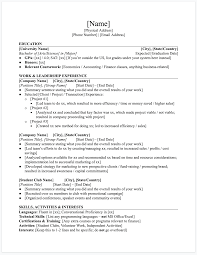 Harvard resume format magdalene project org. 4 Cv Templates Used By Harvard And Mckinsey And The Danish Job Market