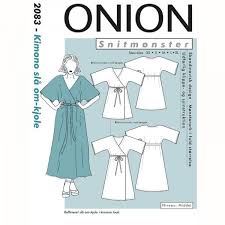 Stort udvalg af hvide kjoler fra dine favoritbrands. Snitmonster Onion 2083 Kimono Sla Om Kjole Str Xs Xl Dame Snitmonster Romo Manufaktur