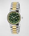 Gucci Men's G-Timeless Multibee Two-Tone Bracelet Watch, 38mm ...
