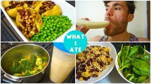 Vegan High Protein Full Day Of Eating 200g Protein Youtube