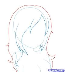 How To Draw Hair Step By Step Anime Howto Techno Always start by defining some distance right above the head, drawing a simple helmet like this finally, let's take a look at classic short anime hair, suitable for both girls and boys. how to draw hair step by step anime