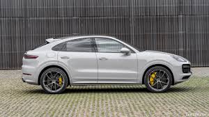 Maybe you would like to learn more about one of these? 2020 Porsche Cayenne Turbo S E Hybrid Coupe Side Caricos