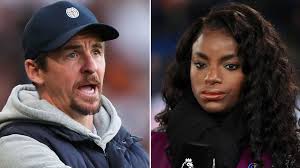 Joey Barton insults left Eni Aluko 'scared to go out'