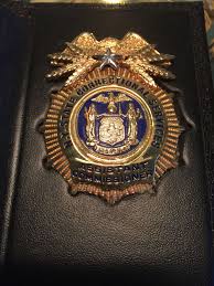 New York State Department Of Correctional Services Assistant Commissioner Badge Clip Attachment Not Hallmar Police Badge Fire Badge Department Of Corrections