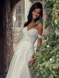 Try This Dress On At Baley S Bridal By Booking An Appointment Via Our Website Or By Calling Affordable Wedding Gown Wedding Dresses Photos A Line Bridal Gowns