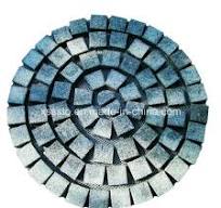 Granite G654 Cube Stone for Paving on Mesh/Net
