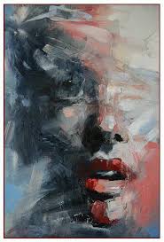 Ryan Hewett Portrait Art Abstract Art Painting Art