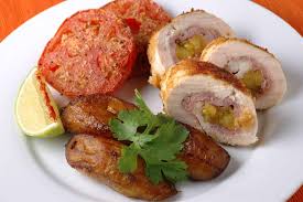 Plantain Stuffed Chicken Breasts Recipe Chicken Ham Recipes How To Cook Chicken