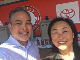 At Angel Stadium with Erik Takayesu, the 2022 Commencement Speaker for the  California State University Long Beach, College of Engineering. Grateful to  have him sharing his life lessons and wisdom…