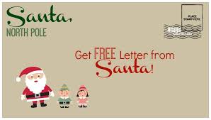 68_envelope for letter to santa_santa on the roof. Free Letter From Santa Postmarked From North Pole Send By 12 14 Mission To Save