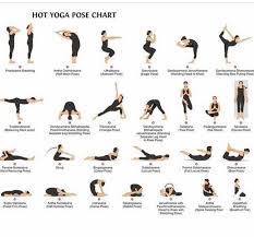 Bikram Yoga Aka Hot Yoga Poses Just Looking At Them It Doesn T Look So Hard Right Try Them I Have Been Do Yoga Poses Names Hot Yoga Poses Yoga Poses