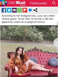 Never miss out on gossip, celebrity photos, videos, divorces, scandals and more. Lucy Smith On Twitter I Am Dead She S Been Daily Mail D