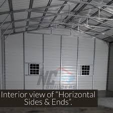 Both materials make a great physical barrier between the interior building and the metal roof. Top Solutions To Finish Your Metal Garage Interior The Nc Builders