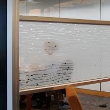 Stickers Depoli Fenetre Vague A Pois Film Adhesif Occultant Sticker Vitre Adhesif Fenetre Film Vitre