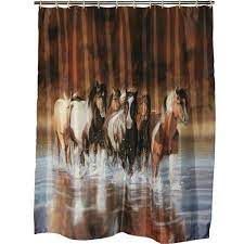 Give the bathroom a charming finish with horse shower curtain while keeping it clean. Pin On Rezepte
