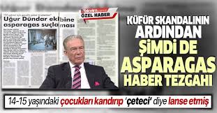 Check spelling or type a new query. Ugur Dundar In Kufur Skandalindan Sonra Simdi De Asparagas Haber Tezgahi Ortaya Cikti Takvim