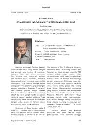 Putera kepada pasangan mohamad bin iskandar dan wan tempawan binti wan hanafi ini dilahirkan di rumah bernombor 18, lorong kilang ais, bersebelahan dengan jalan pegawai, seberang perak, alor setar, kedah. Pdf Resensi Buku Mahathir 2016