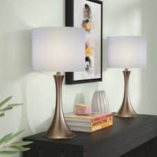 This can, of course, differ hugely depending on the height of your bed, and ideally the table is roughly even with the top of your mattress. Creating Romance And Comfortable Vision At Night With Bedroom Lamps Decorifusta