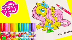 Maybe you would like to learn more about one of these? My Little Pony Fluttershy Coloring Page Crayola Shopkins Num Nom Lip Balms And Surprises Youtube