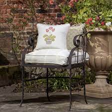 Today, we take a look at some of the wrought iron benches and chairs we sell here at the kings bay. Wrought Iron Garden Chair Susie Watson Designs Susie Watson Designs