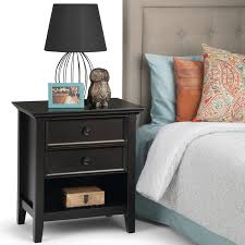 Mesa ratona coffe hierro y madera. Wyndenhall Halifax Solid Wood 24 Inch Wide Traditional Bedside Nightstand Table Today