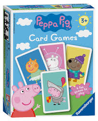 ¡vamos a jugar con todos los juguet. Happy Families Ravensburger 20346 Peppa Pig Card Juego Para Ninos De 3 Anos Y Up Play 4 Emocionantes Favoritos Snap Swap Or Pair Juguetes Y Juegos Educators Juegos De Cartas