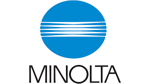The logo is a representation of our brand value and company name and expresses what konica minolta offers to customers. Minolta Logo Evolution Lettering Block Lettering