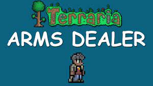 Terraria - How to get the Arms Dealer - YouTube