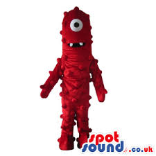 Created by christian jacobs (lead singer of the aquabats) and scott schultz, the program is produced by the magic store and wild brain entertainment. Buy Mascots Costumes In Uk Yo Gabba Gabba Characters Red One Eyed Alien Plush Mascot Sizes L 175 180cm