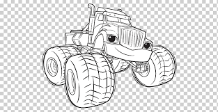 Monster Truck Para Colorear