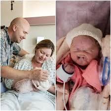 Mamá comparte por qué ella eligió conocer a su bebé, incluso sabiendo que sólo  podría vivir minutos. Cuando Stefanie y Adam Wahl, de Alberta, Canadá, se  enteraron de que su hija por