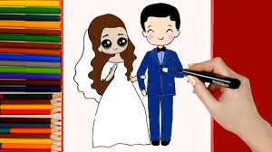 En dibujos.net encontrarás cientos de juegos para que te lo pases genial y totalmente gratis. Como Dibujar Una Novia Y Un Novio Kawaii How To Draw A Kawaii Bride And Groom Youtube
