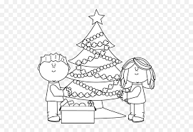 We've got christmas decoration ideas aplenty. White Kids Decorating Christmas Tree Decorate Christmas Tree Clipart Black And White Png Tree Clipart Black And White Png Free Transparent Png Images Pngaaa Com