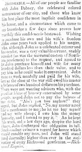 John Dabney's Life and Legacy — The Hail-Storm