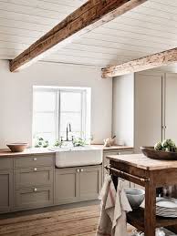Nordic desk / bookshelf leisure chair combination. 25 Cozy Scandinavian Kitchens That Invite In Shelterness
