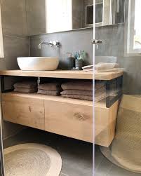 Mobili Da Bagno Industriali Con Rovere E Acciaio Mobili Da Bagno Bagno Rovere Kleines Bad Renovierungen Bad Inspiration Badezimmer