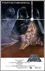 A Long Time Ago In A Galaxy Far Far Away Google Not Working Film Poster Showing Luke Skywalker Triumphantly Holding A Lightsaber In The Air Princess Leia Sit Star Wars Movies Posters Star Wars Episode Iv Star Wars Film