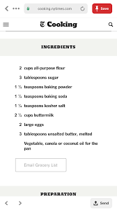 New York Times Buttermilk Pancakes Buttermilk Pancakes How To Cook Pancakes Pancake Recipe Buttermilk